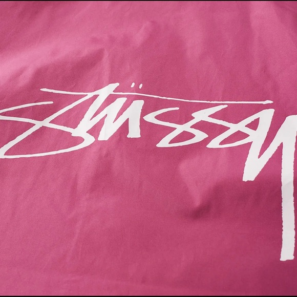 Stussy Cruize Coaches Jacket Berry - Picture 4 of 4